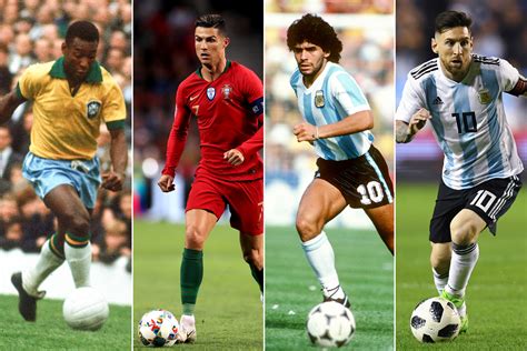 أفضل 5 لاعبين في تاريخ كرة القدم